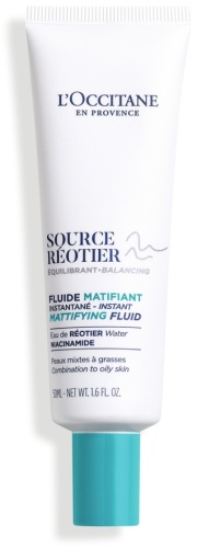 L'Occitane флюид Матирующий флюид «Source Reotier» для лица 50 мл