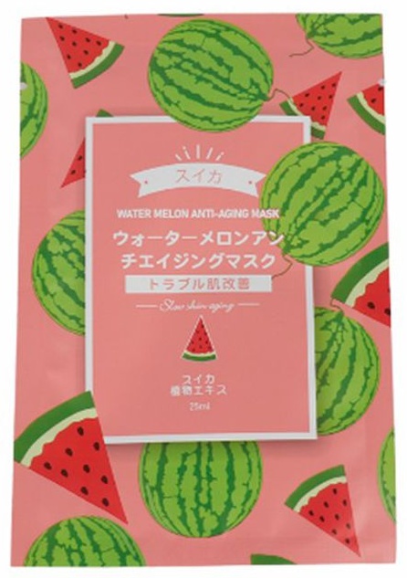 Маска для лица Seiyo тканевая Watermelon 1 шт
