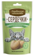 Деревенские лакомства сердечки здоровье мочевыводящих путей и почек 30 г