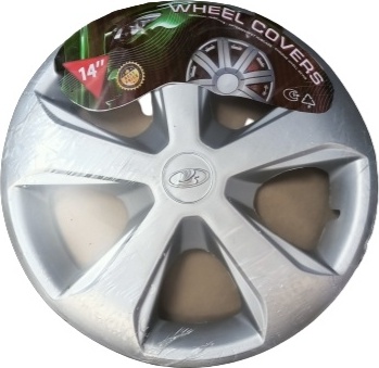 Wheel Covers колпак для легкового автомобиля 14 серый 4 шт