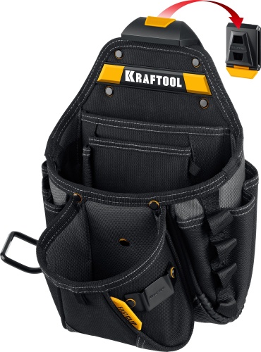 Kraftool поясная сумка KP-27 черный