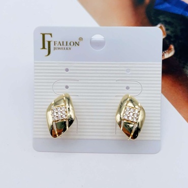 Серьги Fallon Jewelry бижутерный сплав, ювелирный сплав, медицинское золото, кристалл