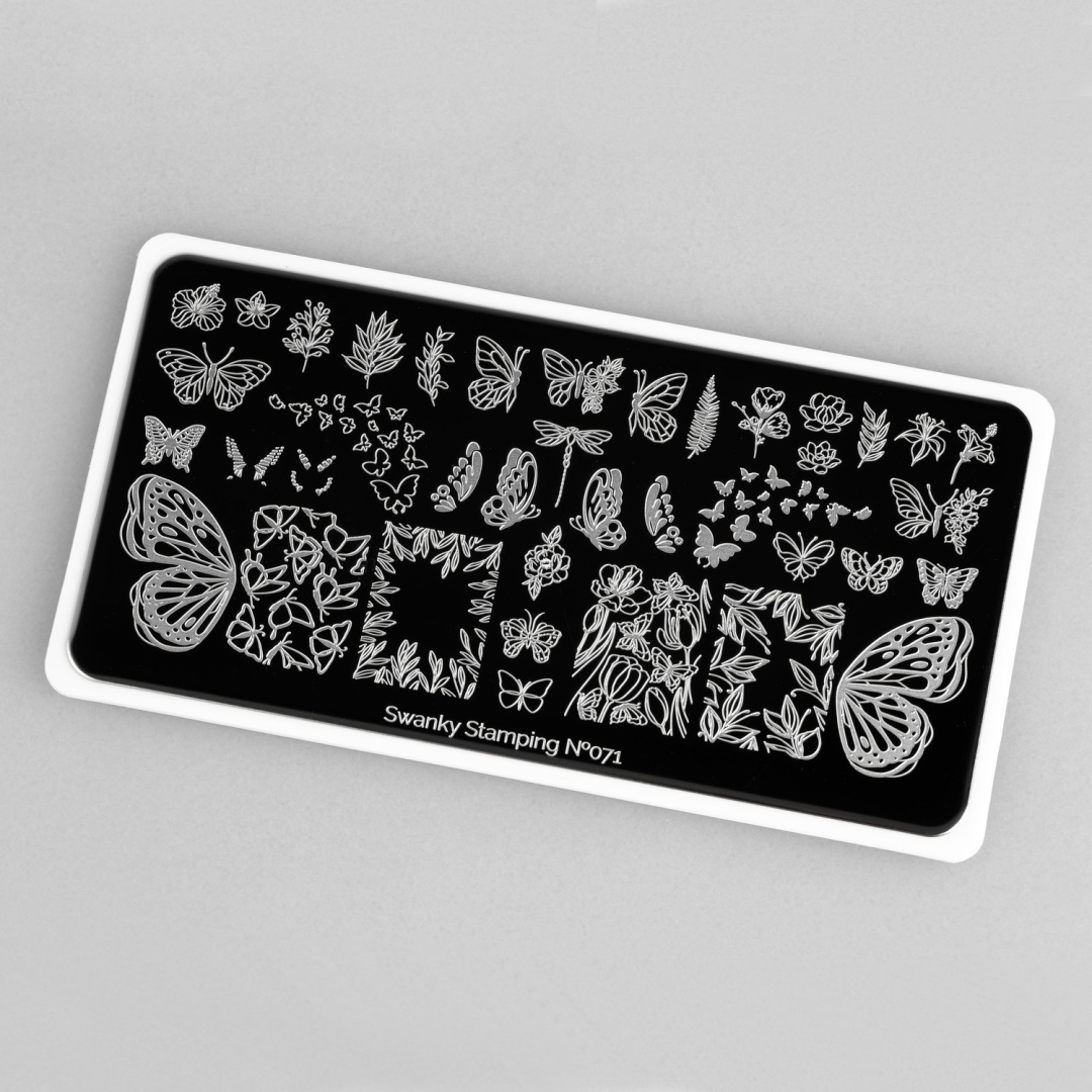 Swanky Stamping пластина для стемпинга 071