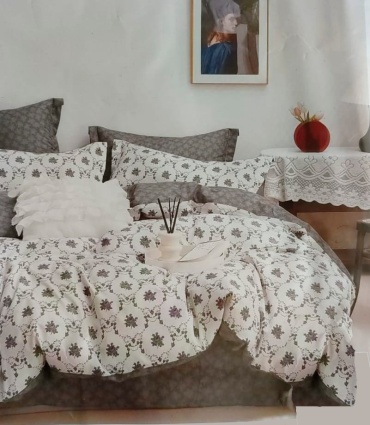 Комплект Dantela Vita 2-спальный сатин, : 48x74 см