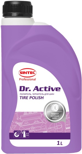 SINTEC очиститель-полироль для шин 103451103 1 л