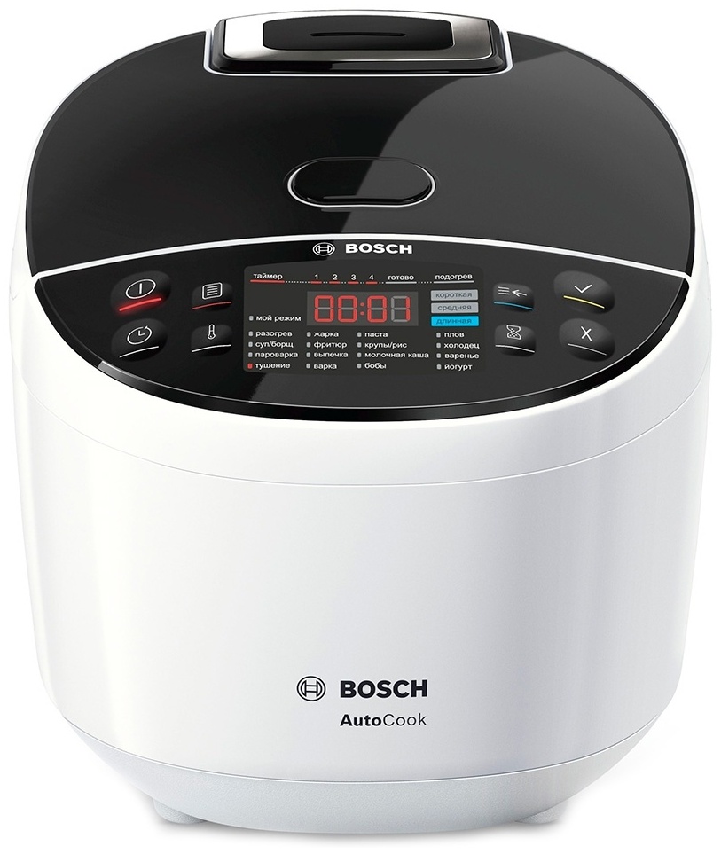 Купить Мультиварка Bosch MUC11W12RU белый в Алматы – Магазин на Kaspi.kz