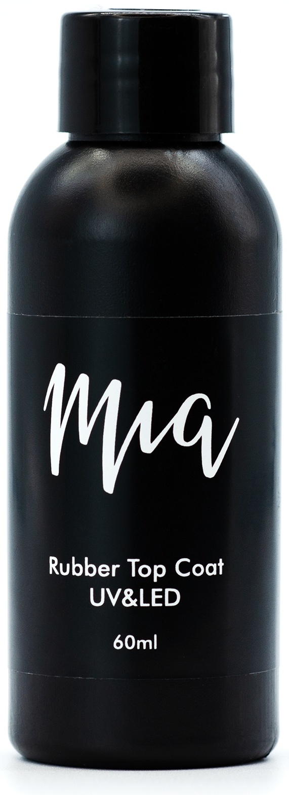 Mia базовое покрытие Rubber Top Coat Clear глянцевое 60 мл