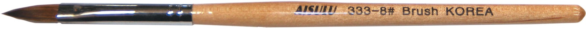 AISULU кисть для геля AS333-8 дерево 1 шт