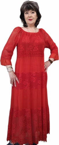 Повседневное платье NEW COLLECTION красный