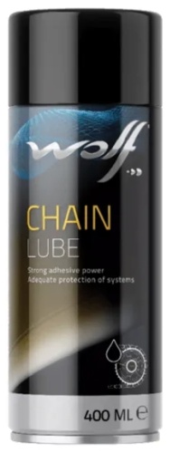 Смазка синтетическая WOLF Chain Lube 0.4 л
