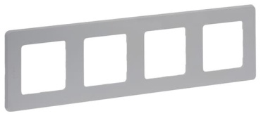 Legrand INSPIRIA 673962 для розетки, для выключателя, серый