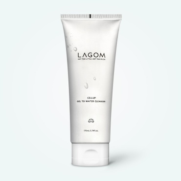LAGOM Cellup Gel To Water Cleanser гель-пенка 170 мл