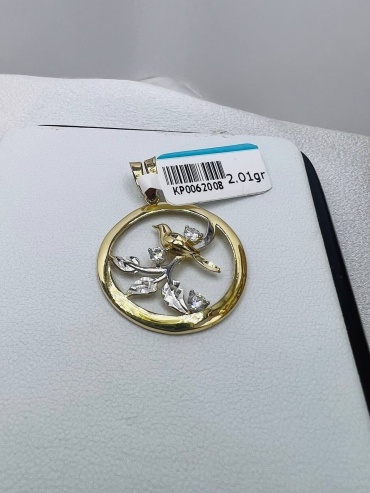 Подвеска Raia Gold 0545 вес 2.01 г золото, без вставок