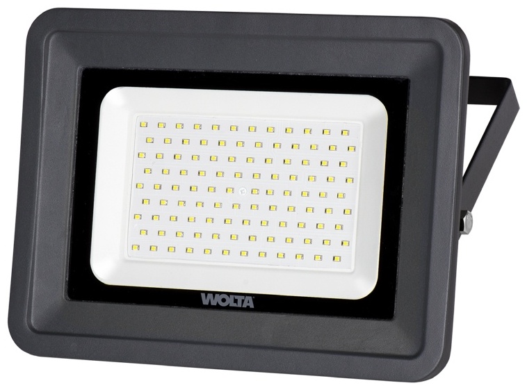Купить Прожектор Wolta WFL-100W/06 черный в Алматы – Магазин на Kaspi.kz