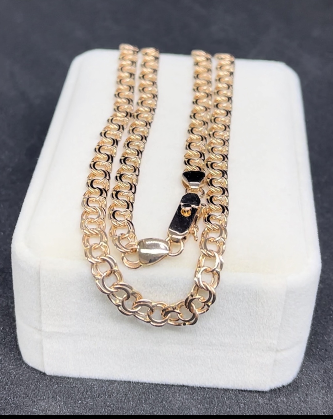 Ars jeweler 163724390 длина 55 см, вес 10.1 г золото, плетение бисмарк