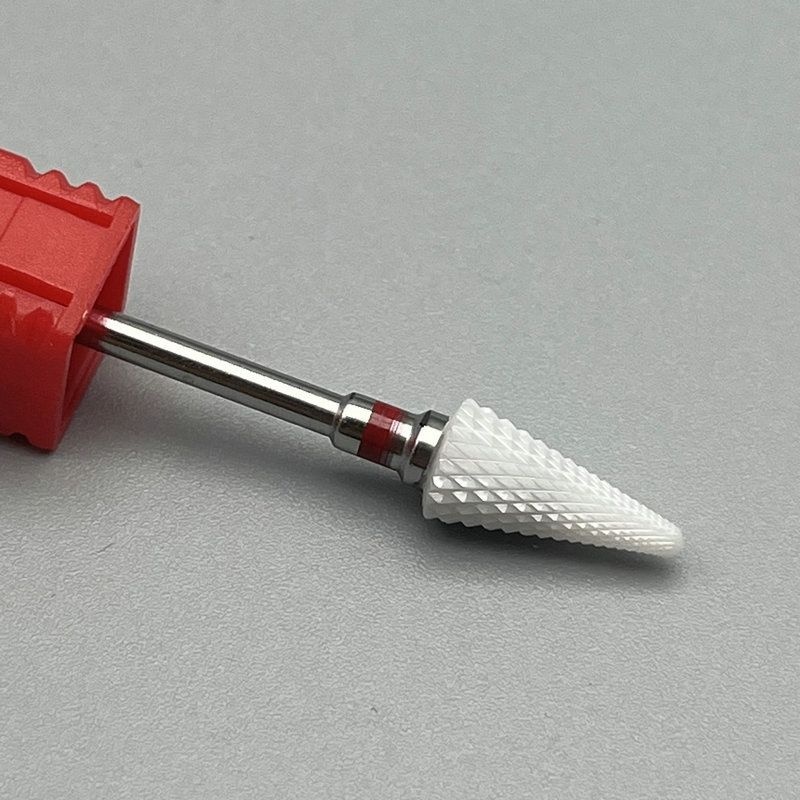 Насадка ELPAZA F 3/32 Large Cone R ST (C) фреза конус заостренный насечка красная 1 шт
