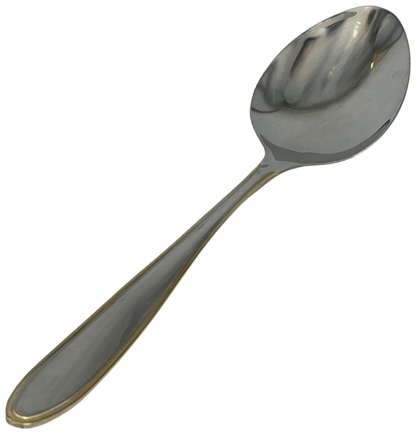 Ложка Yiwumart 1 шт, серебристый 9303233