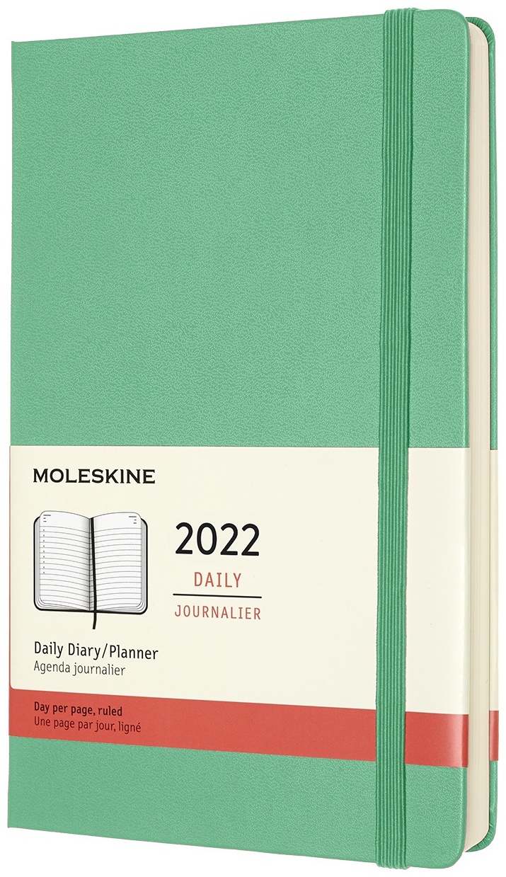 Купить Moleskine 12m Daily Lg Ice Green Hard 8056420858570 в кредит в