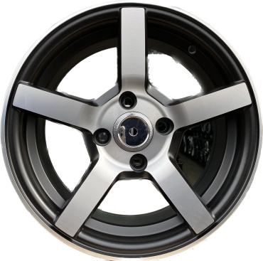 RNO 05109 6x14/4x100 D67.1 ET35 4 диска черный, серебристый