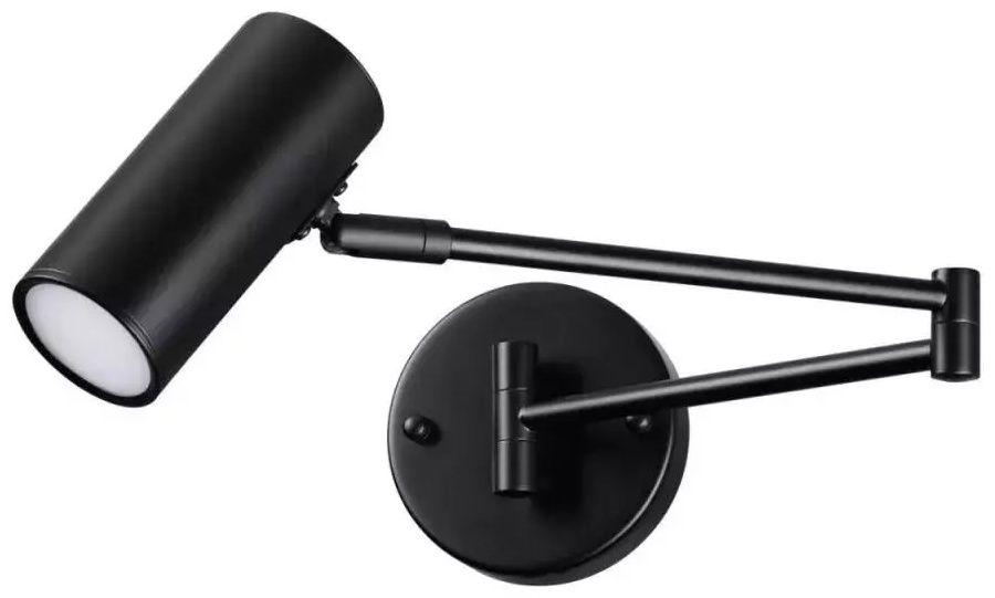 Светильник настенный Odeon Light E14 9 Вт черный