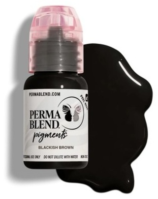 Perma Blend Blackish Brown пигмент Темно-коричневый 15 мл