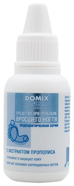 Domix Green Professional гель при проблеме вросшего ногтя 18 мл