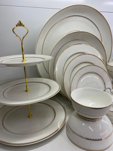 Сервиз на 12 персон Porcelain , предметов: 105, чайно-столовый, фарфор