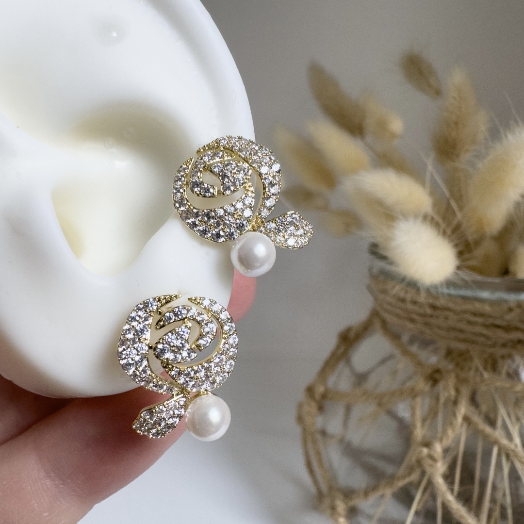 Серьги TATI Collection медь, фианит