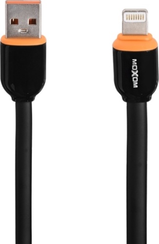 Кабель Moxom Lightning, 1 м, MX-CB96 черный