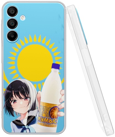 Чехол Mcover для Samsung Galaxy A15 рисунок