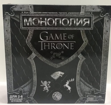 Настольная игра XJO Toys Монополия Игра Престолов