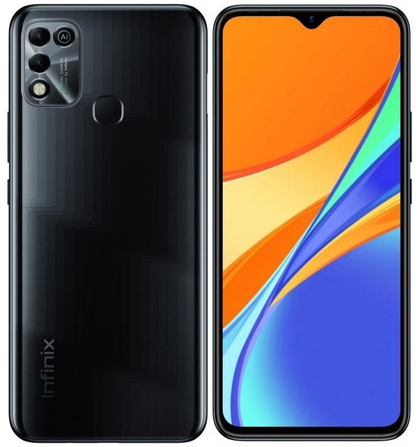 Смартфон Infinix Hot 11 Play 4 ГБ/64 ГБ черный