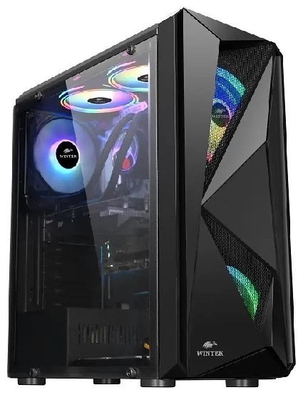 Корпус Wintek Master D536-B TG черный