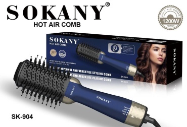 SOKANY SK-904 фен-щетка синий