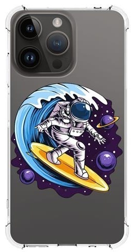 Чехол Qeeca для Apple iPhone 15 Pro Max рисунок