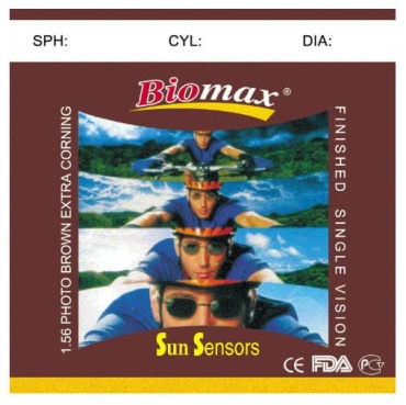 Biomax Photochrome Brown -1.50 кол-во линз: 1