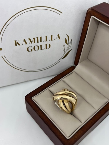 KAMILLLA GOLD 843653364 размер 19 вес 5.97 г золото, без вставок