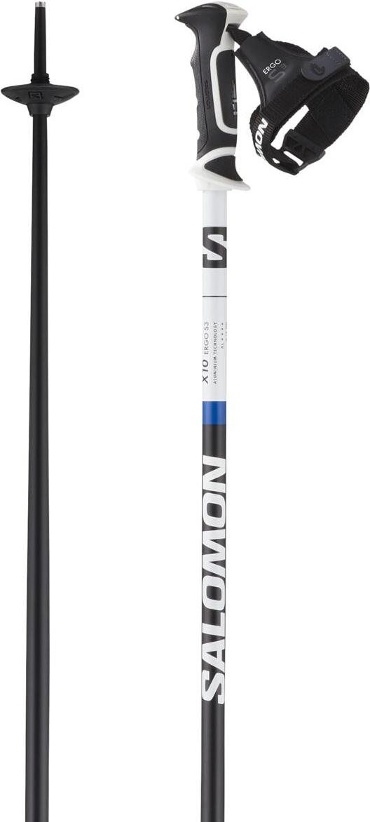 Купить Палки для лыж Salomon X10 ERGO S3 473454 120 белый в Алматы