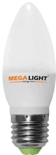 MEGALIGHT 10W E27, светодиодная, теплый белый
