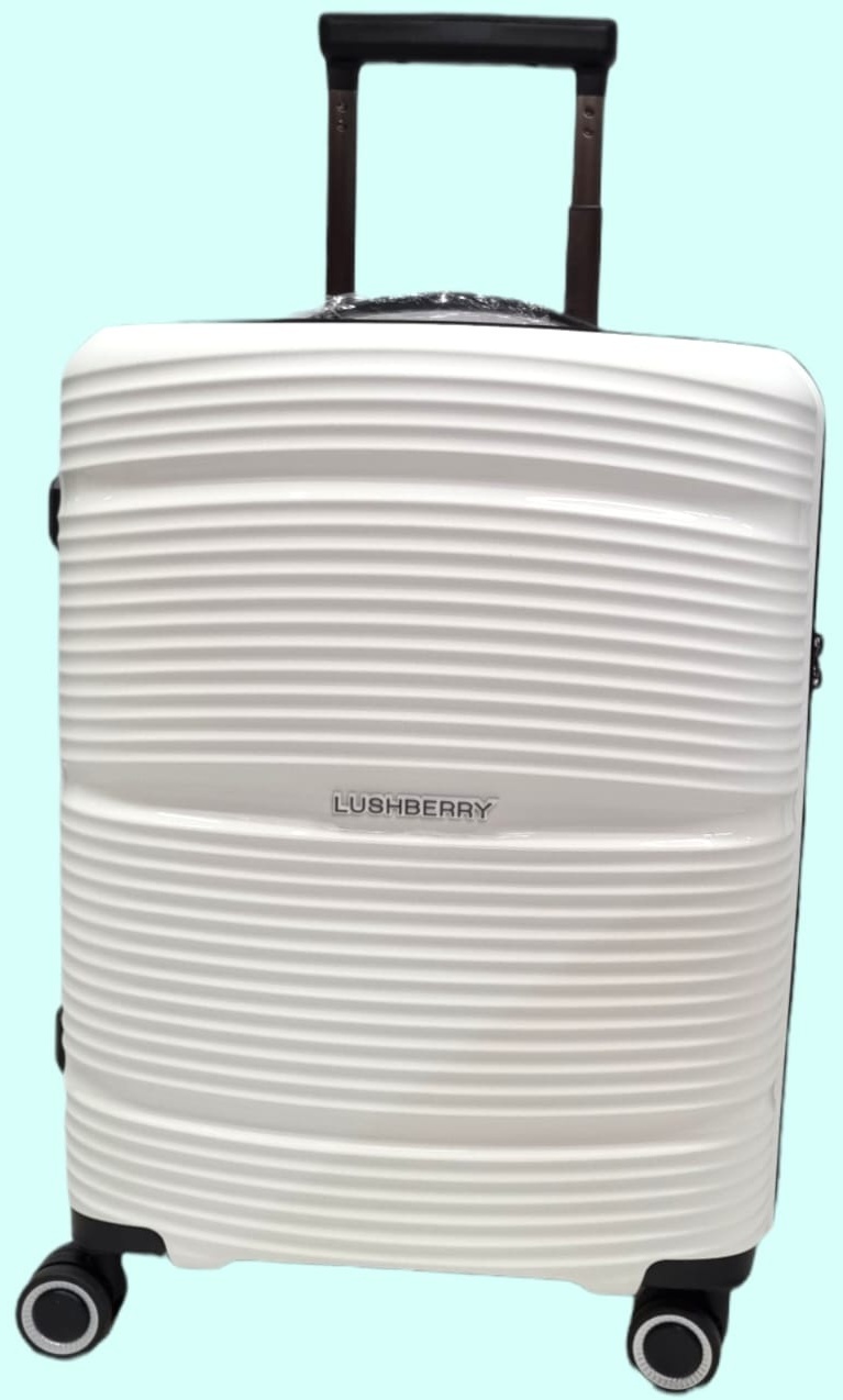 Чемодан LUSHBERRY 800172 полипропилен 36 л белый