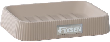 FIXSEN мыльница Brown FX-403-4 1 шт, пластик