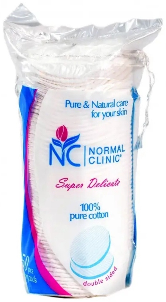 Normal clinic ватные диски VDN011 50 шт