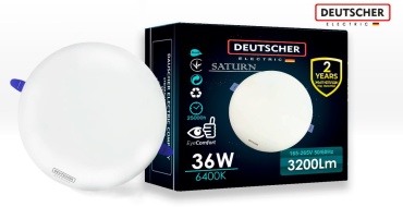 Встраиваемый светильник Deutscher LED 36 Вт 170 - 265 В  DL-170-6400-036