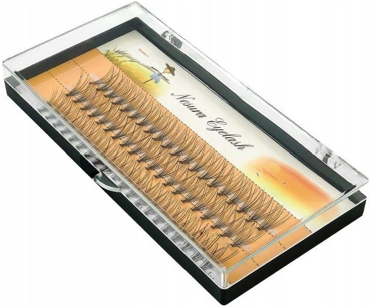 EYELASH MAKER пучковые D 0.07 мм черный 12 мм
