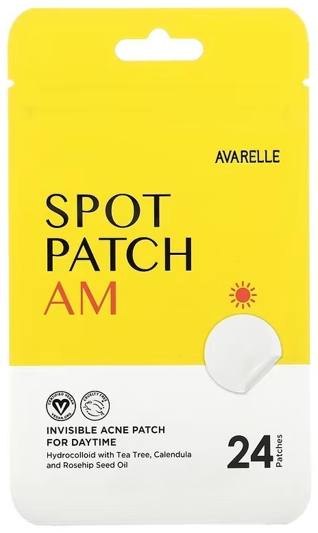Патчи AVARELLE точечные Spot Patch AM противовоспалительные 24 шт