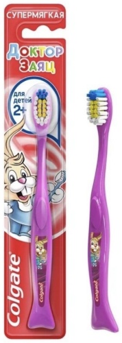 Colgate Доктор Заяц зубная щетка экстра-мягкая 1 шт
