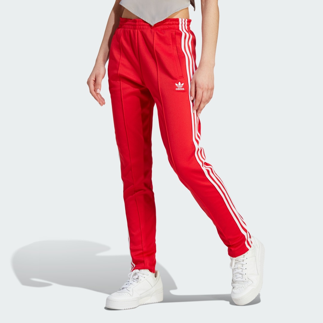 Спортивные брюки adidas SST CLASSIC TP красный
