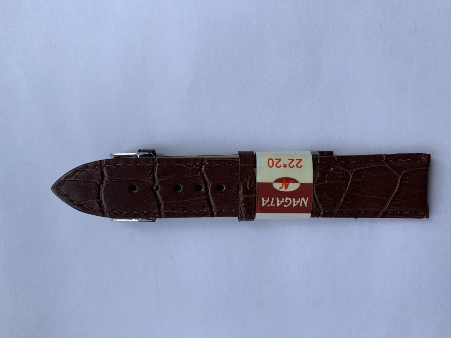 Ремешок NAGATA кожа 22 x 195 мм