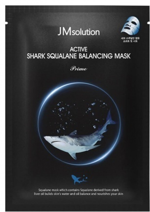 JMsolution тканевая Shark Squalane Balancing Mask 30 мл
