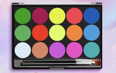 Набор Аквагрима PN Standard-15Color Fluorescent Tray 1 шт.